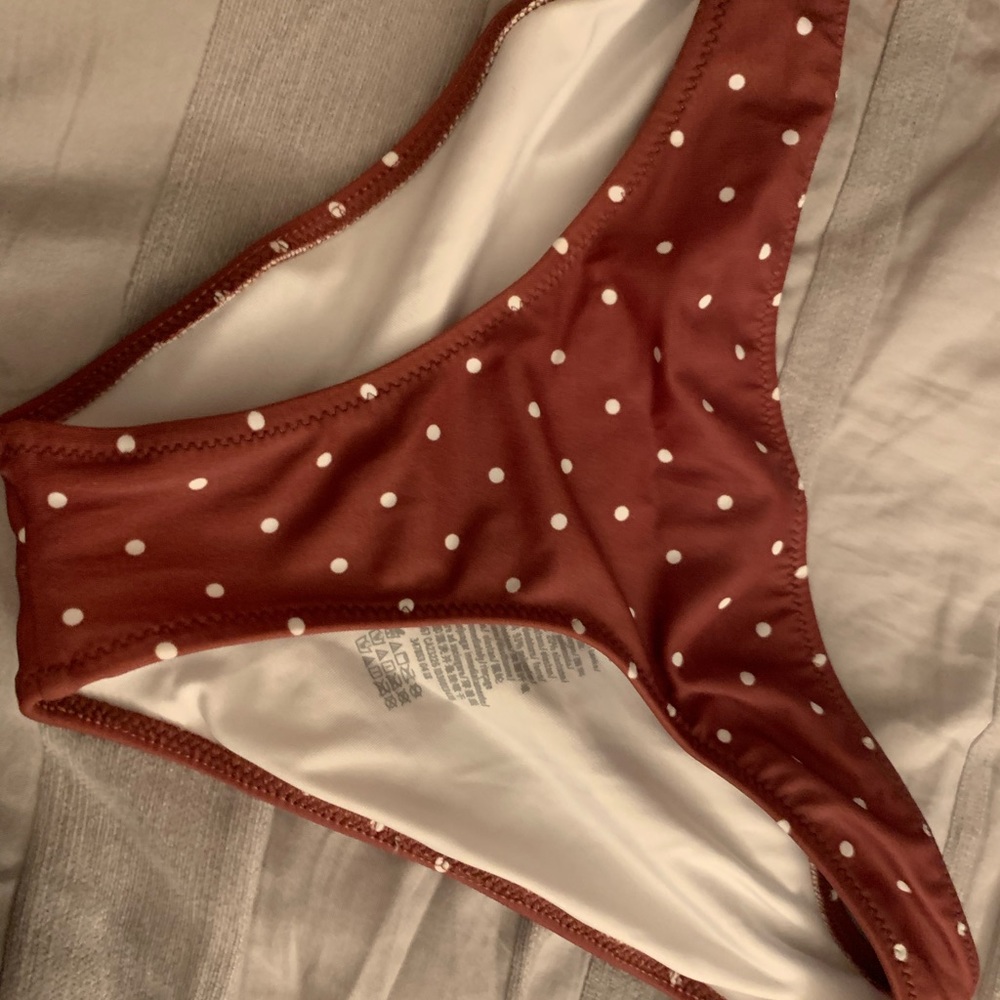 ruched butt detail swim bottoms